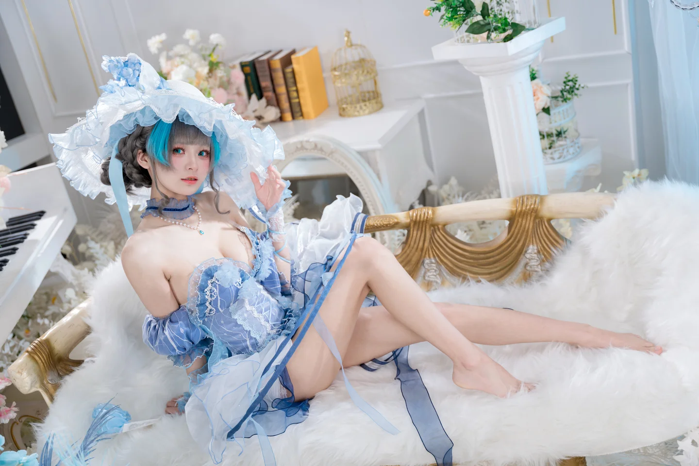 九柒喵 - No.020 柴郡 冰雪 [32P-166MB] tg@simisebaisi 【丝足阁】008.webp